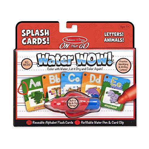 Melissa & Doug Water Wow! Splash Cards - Alphabet Melissa & Doug Water Wow! Splash Cards - Alphabet