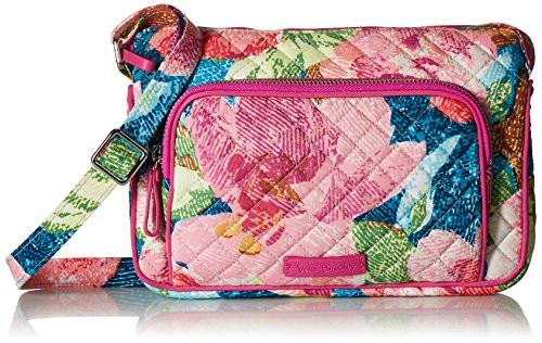 Vera Bradley Signature Cotton Little Hipster Crossbody Purse with RFID Protection, Superbloom Vera Bradley Signature Cotton Little Hipster Crossbody Purse with RFID Protection, Superbloom