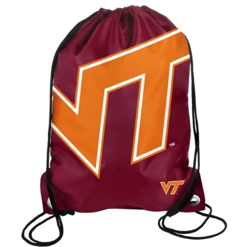 Forever Collectibles NCAA FOCO NCAA Virginia Tech Hokies Drawstring Backpack Forever Collectibles NCAA FOCO NCAA Virginia Tech Hokies Drawstring Backpack