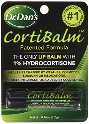 Dr. Dans Cortibalm Lip Balm, 6 Count