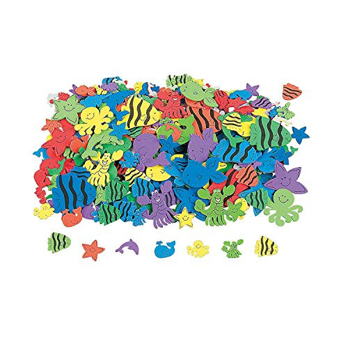 Under The Sea! Foam Adhesive Shapes - Crafts for Kids and Fun Home Activities
