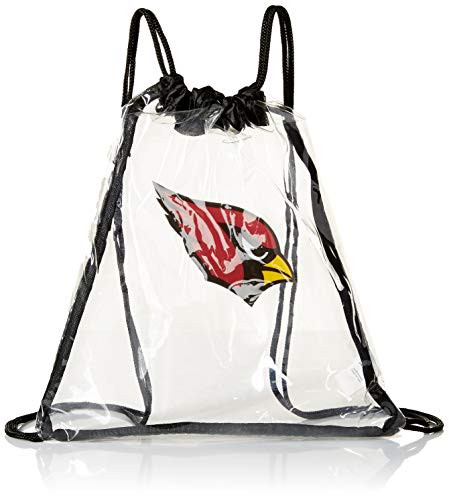 Arizona Cardinals Clear Drawstring Backpack