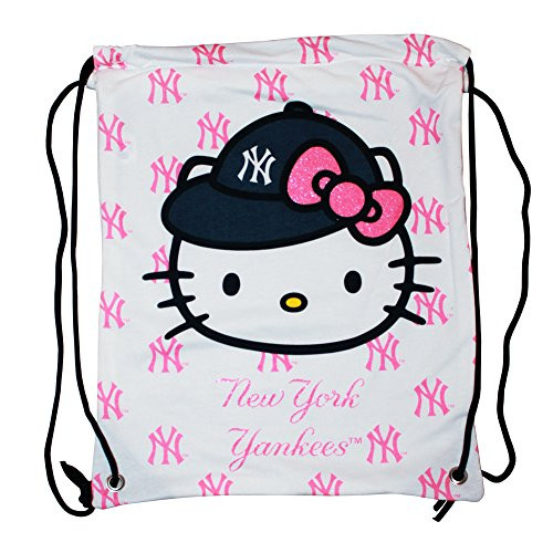 New York Yankees Hello Kitty Drawstring Backpack