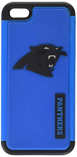Forever Collectibles - (NFL) Carolina Panthers - Dual Hybrid 2-Piece TPU Case for Apple iPhone 5/5s