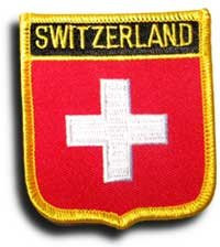 Flagline Switzerland - Country Shield Patch