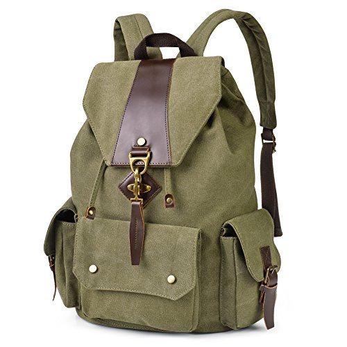 VBG VBIGER Travel Backpacks Rucksack Casual Backpack Daypack Canvas Backpack for Men Women