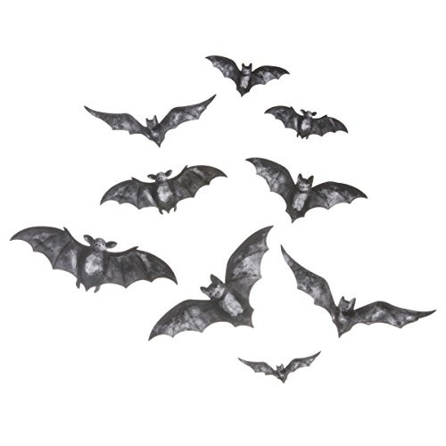 Martha Stewart Vinyl Bat Mirror Clings