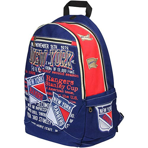 FOCO NHL New York Rangers Backpack, Blue