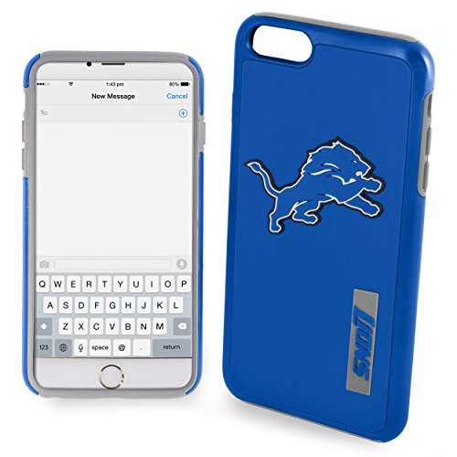 Forever Collectibles - Licensed FOCO NFL Cell Phone Case for Apple iPhone 6 Plus / 6s Plus 5.5" Screen Only - Retail Packaging - FOCO NFL Detroit Lions Forever Collectibles - Licensed FOCO NFL Cell Phone Case for Apple iPhone 6 Plus / 6s Plus 5.5" Screen Only - Retail Packaging - FOCO NFL Detroit Lions