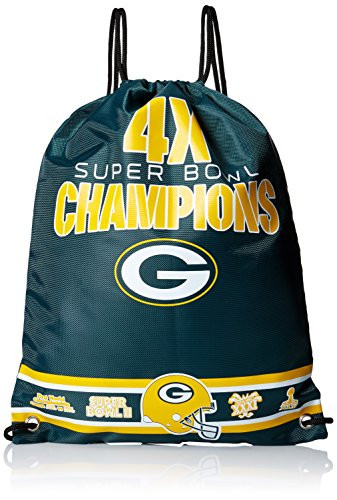 Green Bay Packers Drawstring Backpack - Sb Commemorative