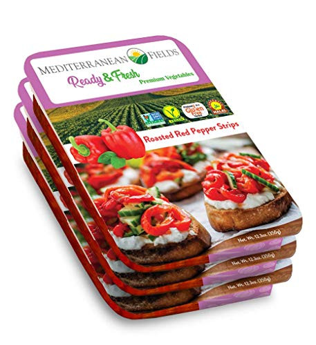 Mediterranean Fields, Roasted Red Pepper Strips