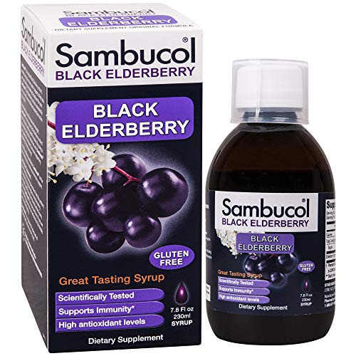 Sambucol Black Elderberry Syrup Original Formula, 7.8 Ounce Bottle