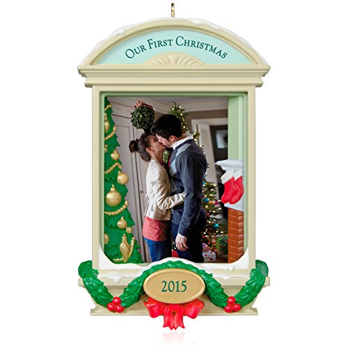 Hallmark Keepsake Ornament: Our First Christmas Together Photo Frame-Holder Hallmark Keepsake Ornament: Our First Christmas Together Photo Frame-Holder