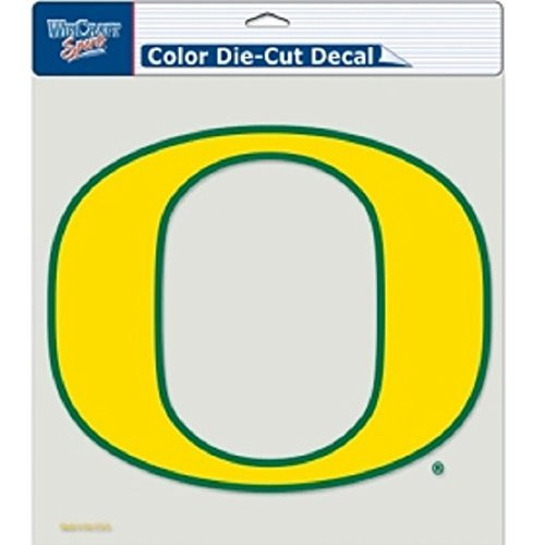 NCAA Oregon Ducks Perfect Cut Decal Vinyl Auto Car Window Color Team Logo 8x8