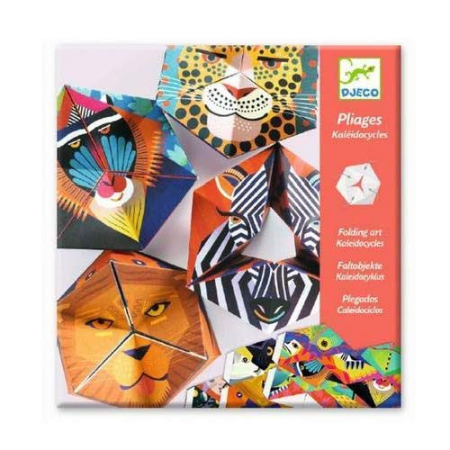 DJECO Flexanimals Origami Paper Craft Kit  Level 3