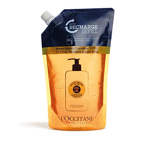L'Occitane Shea Butter Verbena Liquid Hand Soap, Refill, 16.9 Fl Oz L'Occitane Shea Butter Verbena Liquid Hand Soap, Refill, 16.9 Fl Oz