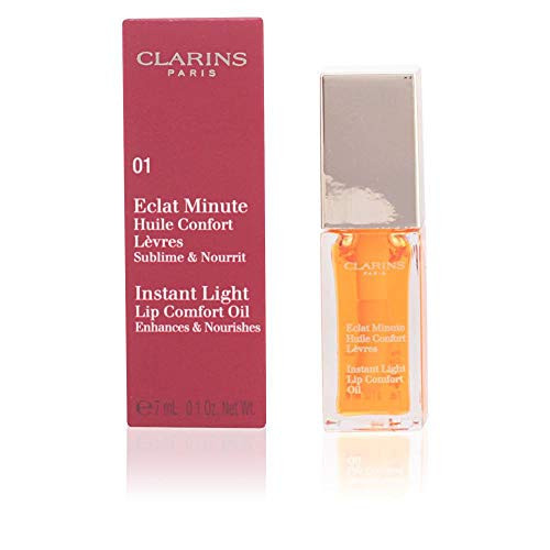 Clarins Instant Light Lip Comfort Oil - Shade 07 Honey Glam