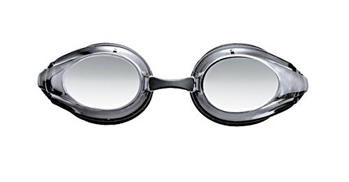 arena Tracks Swim Goggles, Black / Smoke Silver / Black, Mirror