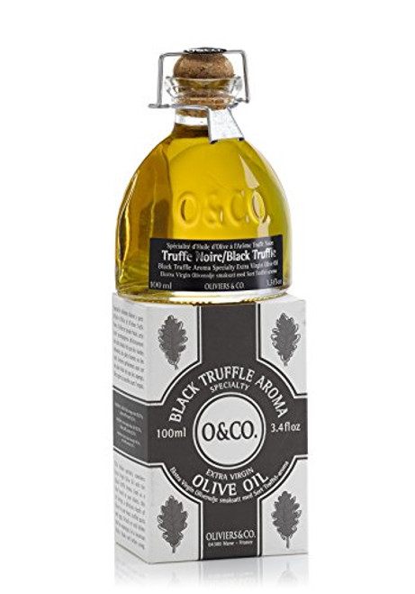 oliviers & Co Black Truffle Oil ( 3.3 FL OZ), Cold Pressed Extra Virgin Truffle Olive Oil oliviers & Co Black Truffle Oil ( 3.3 FL OZ), Cold Pressed Extra Virgin Truffle Olive Oil