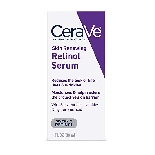 CeraVe Anti Aging Retinol Serum | 1 Ounce | Cream Serum for Smoothing Fine Lines and Skin Brightening | Fragrance Free CeraVe Anti Aging Retinol Serum | 1 Ounce | Cream Serum for Smoothing Fine Lines and Skin Brightening | Fragrance Free