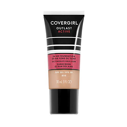 Covergirl Outlast Active Foundation, Creamy Beige, 1 Ounce