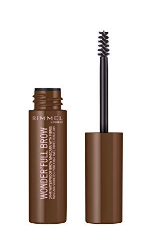 RIMMEL LONDON Wonder'Full Brow Mascara, 002 Medium Brown, 0.17 Fluid Ounce