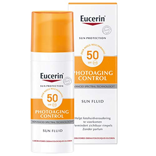 Eucerin Photoaging Control Sun Fluid with hyaluronic acid SPF 50 Eucerin Photoaging Control Sun Fluid with hyaluronic acid SPF 50