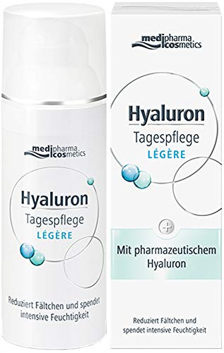 Medipharma Cosmetics Day Care Cream - Contains Duo-Hyaluronic Complex - Non-Greasy & Quick Absorbent - Anti-Wrinkle Moisturizing Cream for Normal to Dry Skin - 50 ml