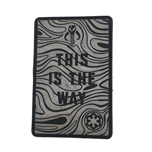 Mandalorian Bounty Hunter Fett Wars Beskar Mythosaur Patch