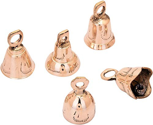 diollo Jingle Bells for Housebreaking, Wind Chimes, Christmas Decoration and Craft 1.75 Inch