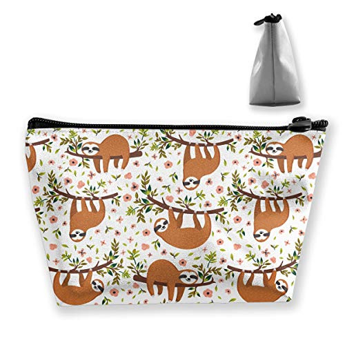 Cosmetic Bag for Women, A Cute Sloth With Funny Adorable Roomy Makeup Bags Travel Waterproof Toiletry Bag Accessories Organizer Gifts Cosmetic Bag for Women, A Cute Sloth With Funny Adorable Roomy Makeup Bags Travel Waterproof Toiletry Bag Accessories Organizer Gifts