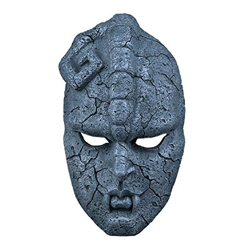 GK-O Anime Jojos Bizarre Adventure Stone Mask Replica Cosplay Costume Deep Blue GK-O Anime Jojos Bizarre Adventure Stone Mask Replica Cosplay Costume Deep Blue