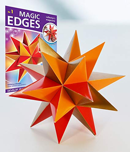 Magic Edges 1 Polyhedra 3d Paper Model Kit Geometric Solid Great Stellated Dodecahedron Diy Magic Edges 1 Polyhedra 3d Paper Model Kit Geometric Solid Great Stellated Dodecahedron Diy