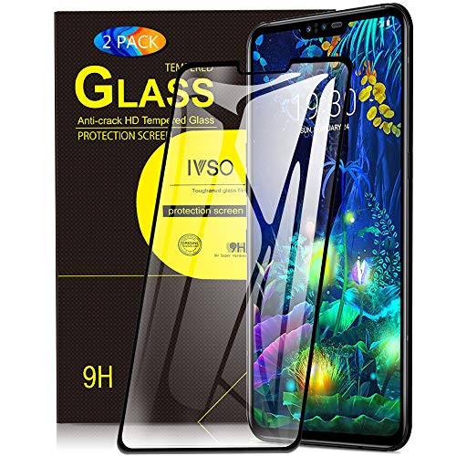 IVSO 2 Pack Screen Protector for LG V50 and LG V50 ThinQ 2019, Anti-Scratch,Anti-Fingerprint Tempered Glass Bubble Free Screen Protector for LG V50 and LG V50 ThinQ 2019(Black) IVSO 2 Pack Screen Protector for LG V50 and LG V50 ThinQ 2019, Anti-Scratch,Anti-Fingerprint Tempered Glass Bubble Free Screen Protector for LG V50 and LG V50 ThinQ 2019(Black)
