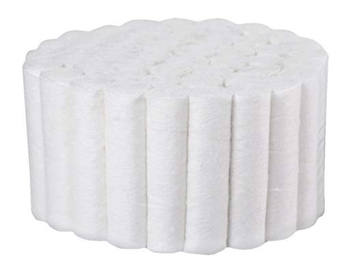 Dukal Cotton Rolls Pack of 2000 rolls of Non-sterile Soft and High-absorbent White single use 100% Cotton
