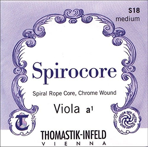 Thomastik-Infeld S20AW Spirocore Viola Strings, Single G String, Weich (Light), 4/4 Size, Steel Core Silver Wound