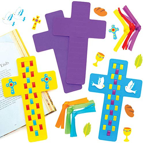 Baker Ross Holy Week Bible Bookmark Kits (6 Pack) Creative Easter Arts and Crafts for Children Baker Ross Holy Week Bible Bookmark Kits (6 Pack) Creative Easter Arts and Crafts for Children