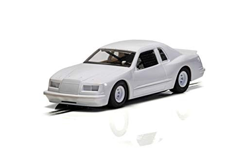Scalextric Thunderbird Undecorated White 1:32 Slot Race Car C4077