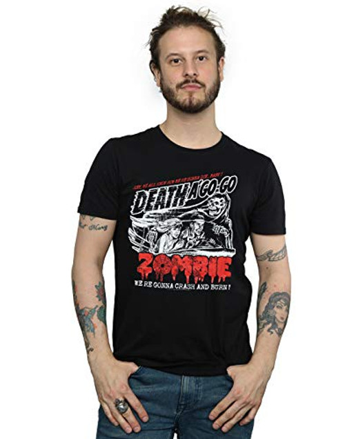ABSOLUTECULT Rob Zombie Men's Zombie Crash T-Shirt Black Small ABSOLUTECULT Rob Zombie Men's Zombie Crash T-Shirt Black Small