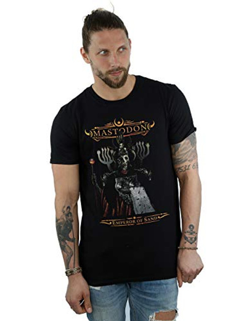ABSOLUTECULT Mastodon Men's Emperor of Sand T-Shirt Black Small ABSOLUTECULT Mastodon Men's Emperor of Sand T-Shirt Black Small