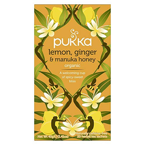 Organic Lemon Ginger and Manuka Honey Tea Organic Lemon Ginger and Manuka Honey Tea