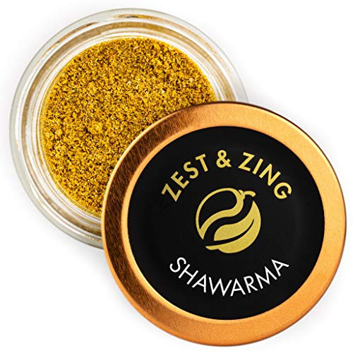 Shawarma (Ground), 1 oz - Premium BBQ Rubs & Seasonings By ZEST & ZING. Fresher, convenient, stackable Spice Jars.