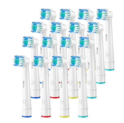 Aster Electric Toothbrush Replacement Heads 16 Pack/Compatible Oral B Braun Replacement Brush Heads/Compatible Oral B Replacement Brush Heads Aster Electric Toothbrush Replacement Heads 16 Pack/Compatible Oral B Braun Replacement Brush Heads/Compatible Oral B Replacement Brush Heads