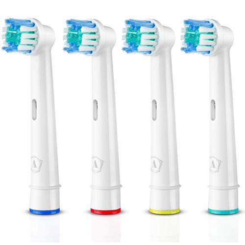 Aster Premium Electric Toothbrush Heads (4 Pack), Compatible Oral B Braun Replacement Brush Heads, Replacement Premium Compatible Oral B Toothbrush Heads Aster Premium Electric Toothbrush Heads (4 Pack), Compatible Oral B Braun Replacement Brush Heads, Replacement Premium Compatible Oral B Toothbrush Heads