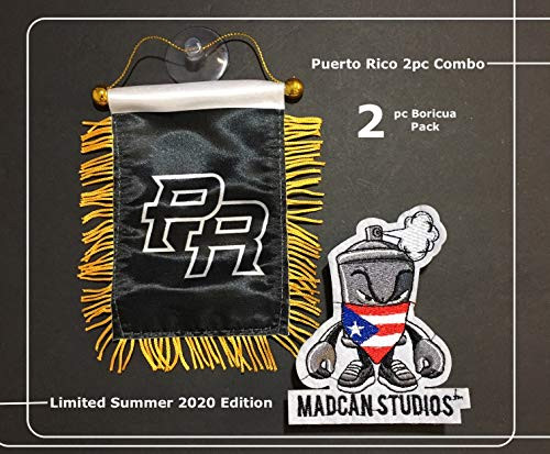 PR Puerto Rican Accessories Boricua Latino Latina Puerto Rico Flags Stickers Decals for Cars Home Nice Design