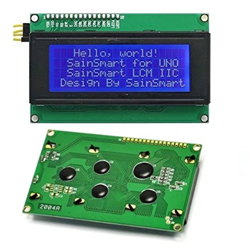JahyShow IIC/I2C/TWI 2004 Serial Blue Backlight LCD Module for Arduino UNO R3 MEGA2560 20 X 4, 2004