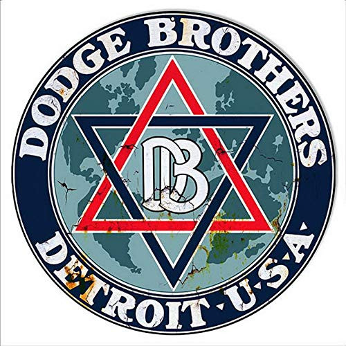 Sylty Dodge Brothers Man Cave Garage Car Motor Oil Sign 12X12 Inch