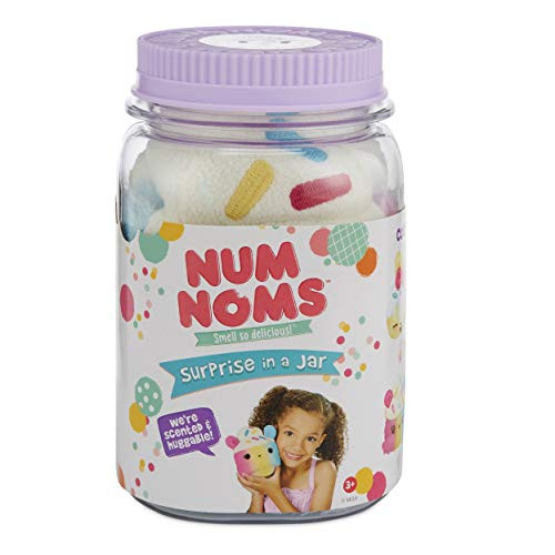 Num Noms Surprise in A Jar Trio Scoop Collectible Plush, Multicolor