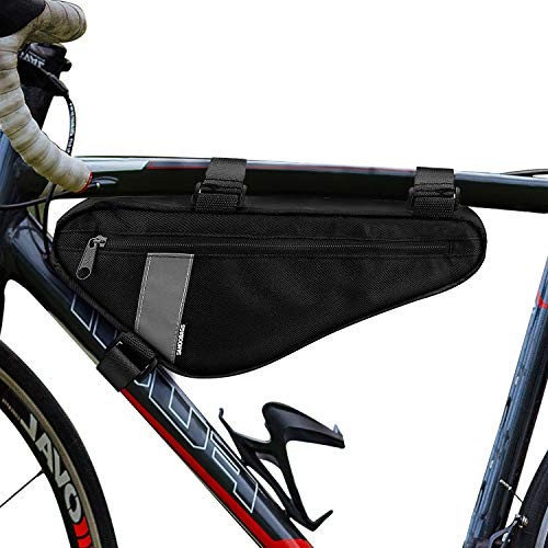 Allnice Bike Triangle Frame Bag 1.5L Bicycle Bag Triangle Pack Pouch Bike Storage Bag Water Resistant Allnice Bike Triangle Frame Bag 1.5L Bicycle Bag Triangle Pack Pouch Bike Storage Bag Water Resistant