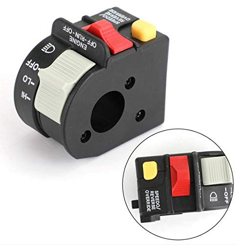 Anngo Handlebar Light Switch Fit for 2001-2005 Polaris Sportsman 4010591 Hi/Lo/OFF for ATV/Motorcycle/Snowmobile/or Watercraft Beam Light/Kill/Stop Switch